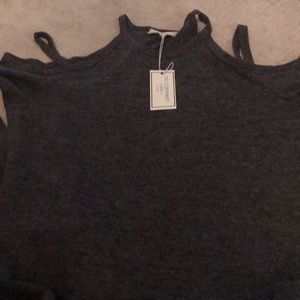 Open Shoulder Sweater